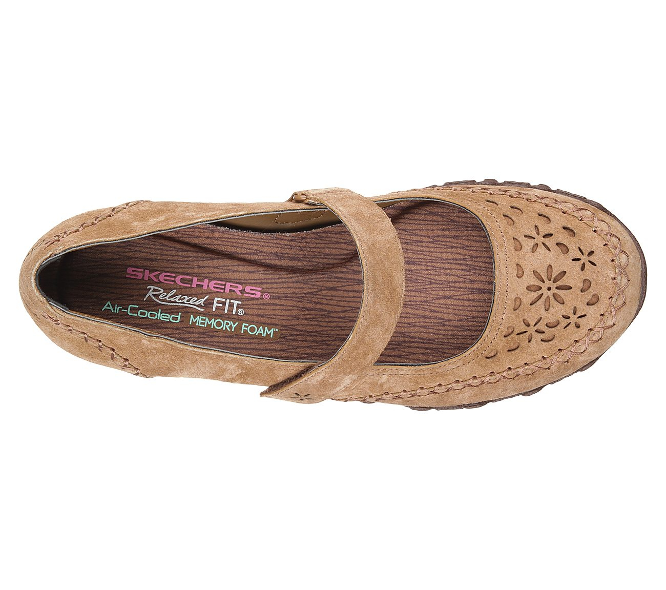 Skechers Women Relaxed Fit: Bikers - Involved Chestnut
