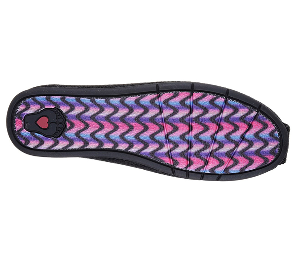 Skechers Women Bobs Plush Lite - Custom Built Black