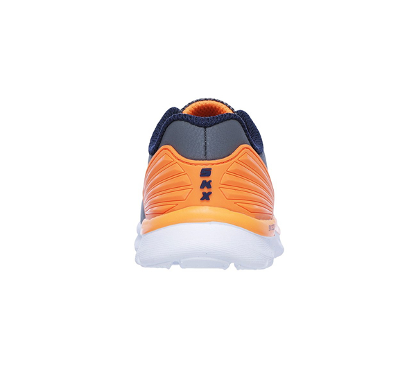 Skechers Boys Skech-Lite - Micropower Charcoal/Orange