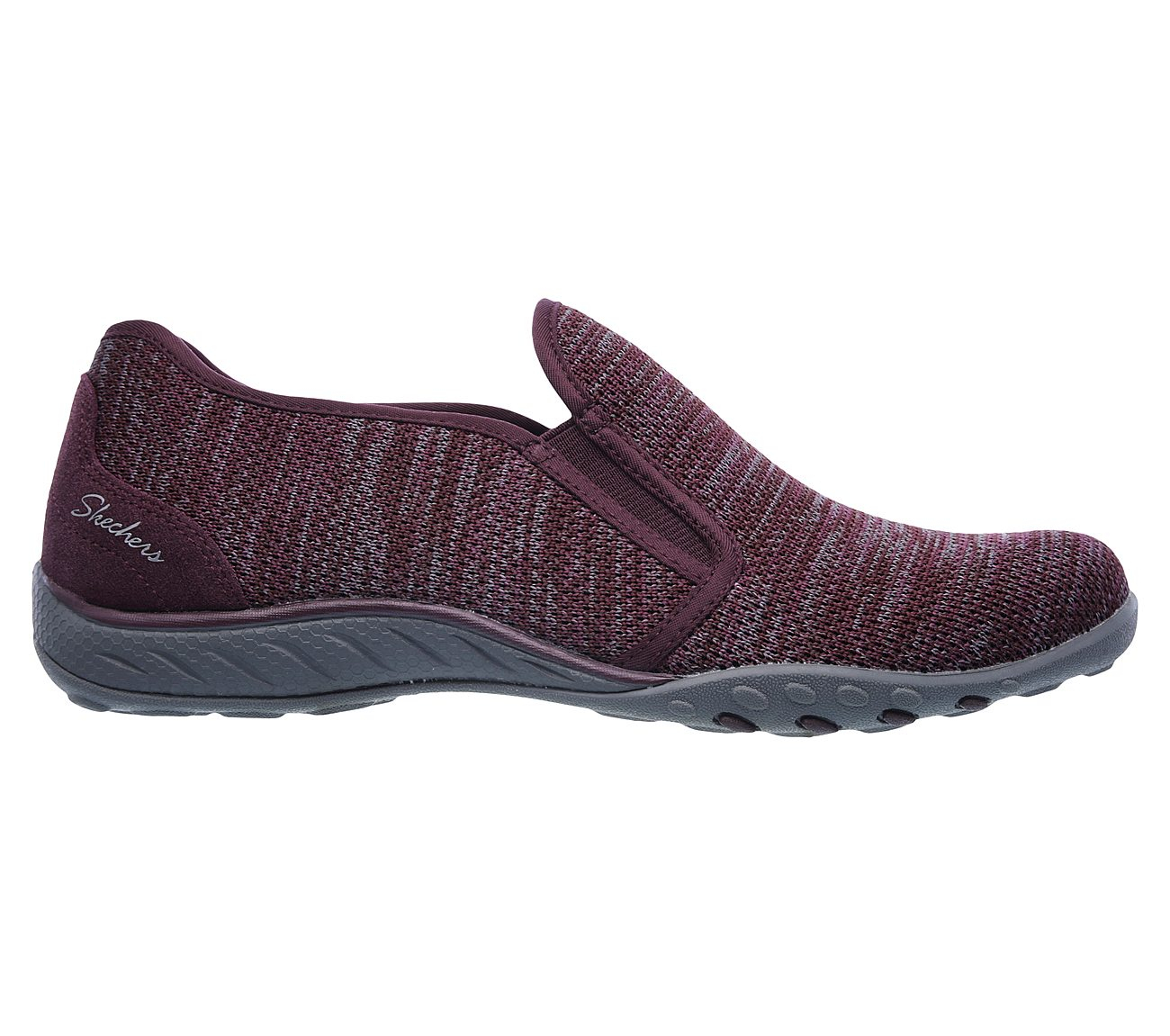 Skechers Women Relaxed Fit: Breathe Easy - Like Crazy Burgundy