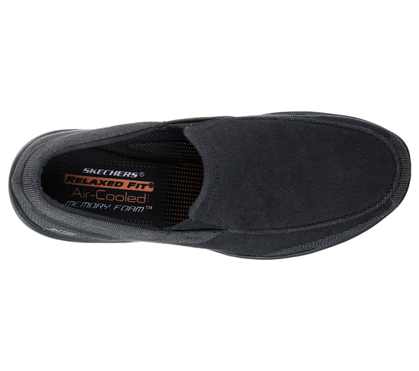 Skechers Men Relaxed Fit: Harper Black