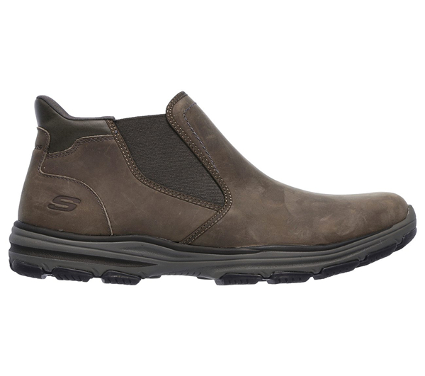 Skechers Men Boots: Garton - Keven Charcoal
