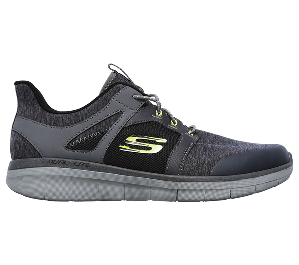 Skechers Men Synergy 2.0 - Chekwa Charcoal/Multi