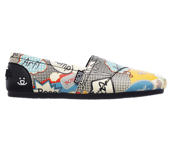 Skechers Women Bobs Plush - Super Pawers Natural/Multi