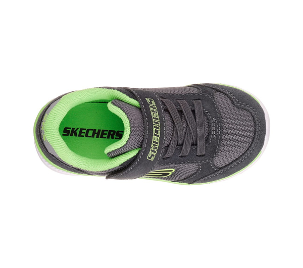 Skechers Boys Skech-Trax Charcoal