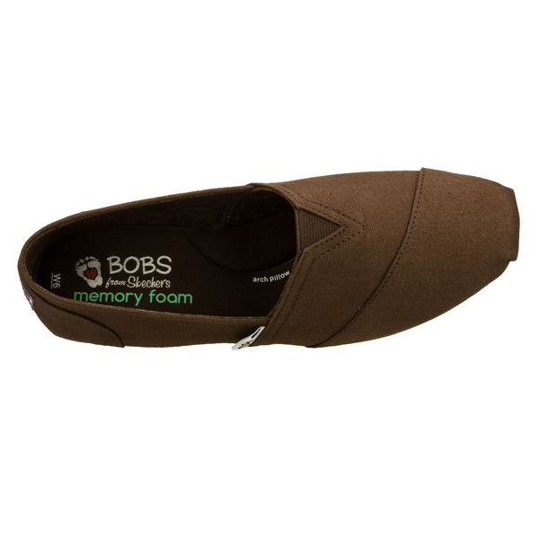 Skechers Women Bobs Plush - Peace and Love Chocolate