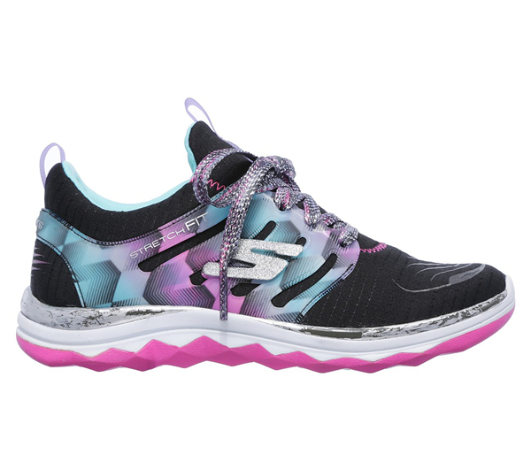 Skechers Girls Diamond Runner Black/Multi