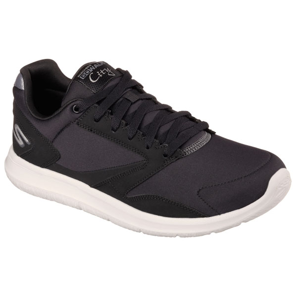 Skechers Men Extra Wide Fit (4E) Shoes - Uptown Black/Gray