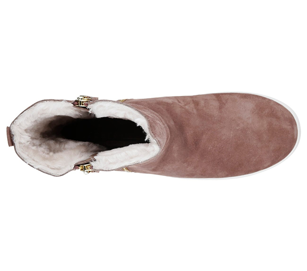 Skechers Women Double Up - Fall In Line Dark Taupe