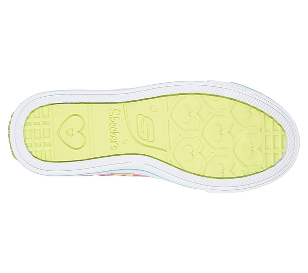 Skechers Girls Twinkle Toes: Shuffles - Chat Time Multi