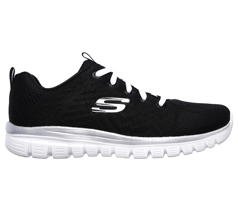 Skechers Women Graceful - Get Connected Black/White