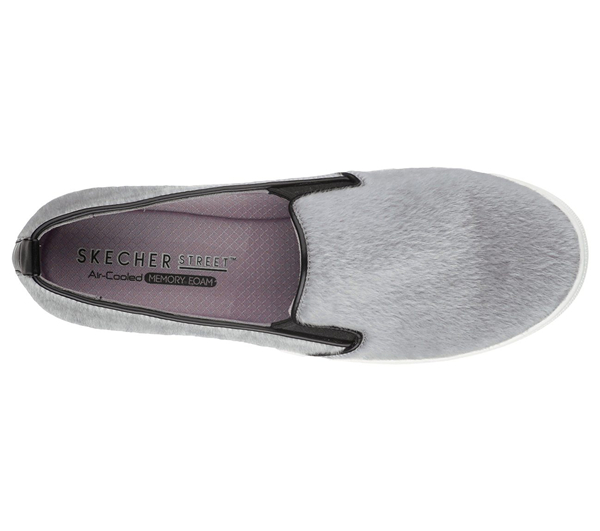 Skechers Women Double Up - Faux Real Gray