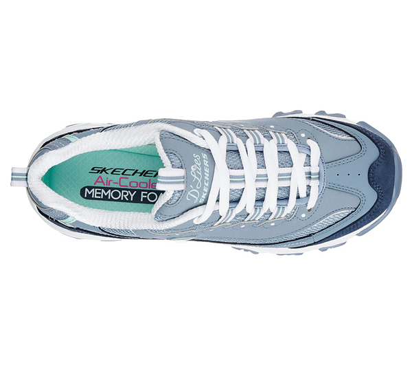 Skechers Women D'Lites - New Journey Slate Gray