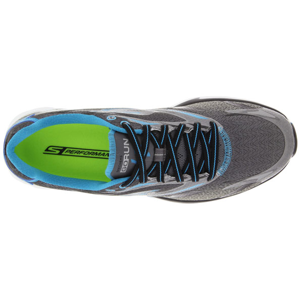 Skechers Men Extra Wide Fit (4E) Shoes - Black/Blue