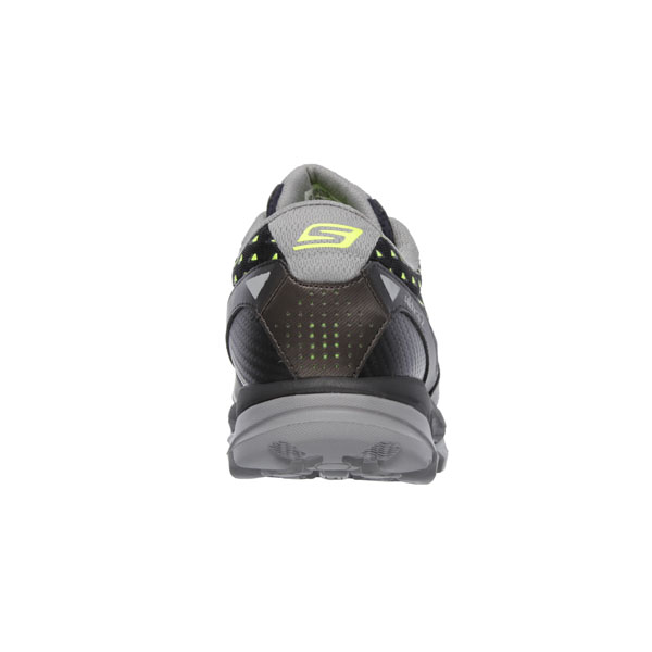 Skechers Men Extra Wide Fit (4E) Shoes - Ultra Black/Lime
