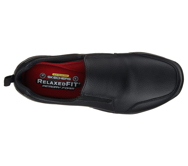 Skechers Men Work: Relaxed Fit Felton - Camak Black