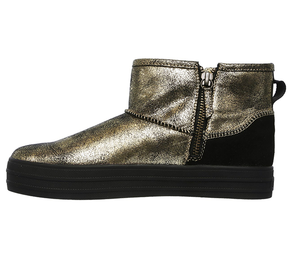 Skechers Women Double Up - Warm Shine Black/Gold