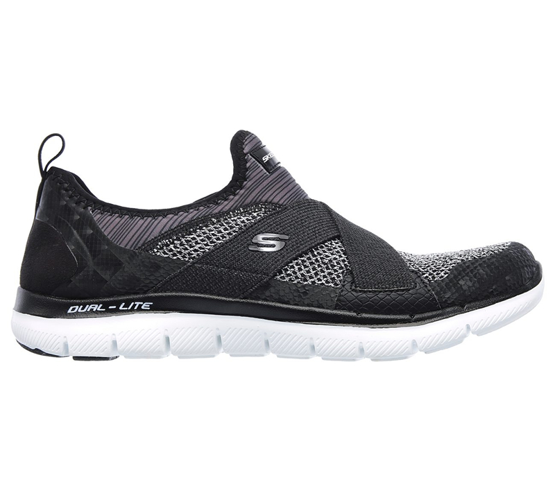Skechers Women Flex Appeal 2.0 - New Image Black/White