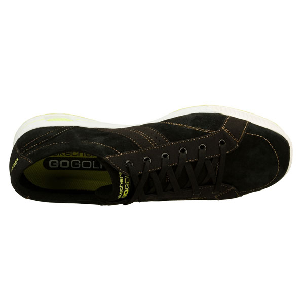 Skechers Men Extra Wide Fit (4E) Shoes - Drive Black/Lime