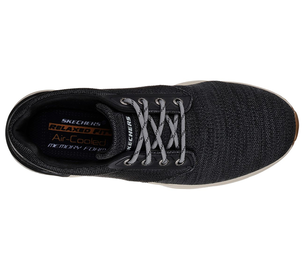 Skechers Men Relaxed Fit: Recent - Merven Black