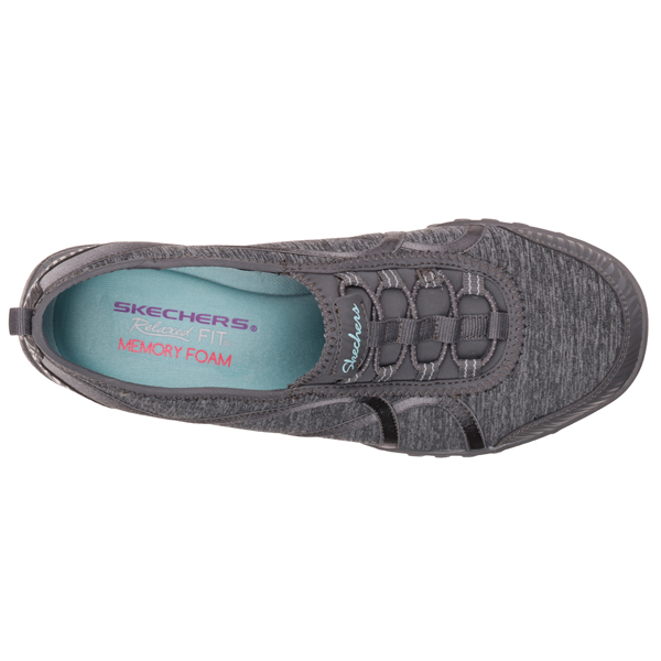 Skechers Women Relaxed Fit: Breathe Easy - Fortune Charcoal