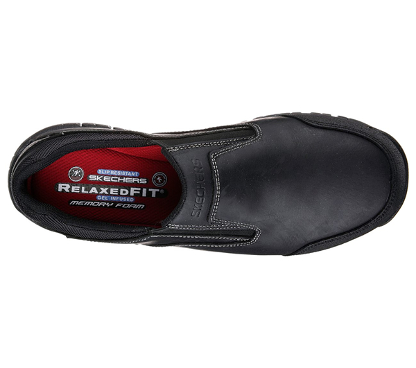 Skechers Men Work: Relaxed Fit Hartan - Ponus Black