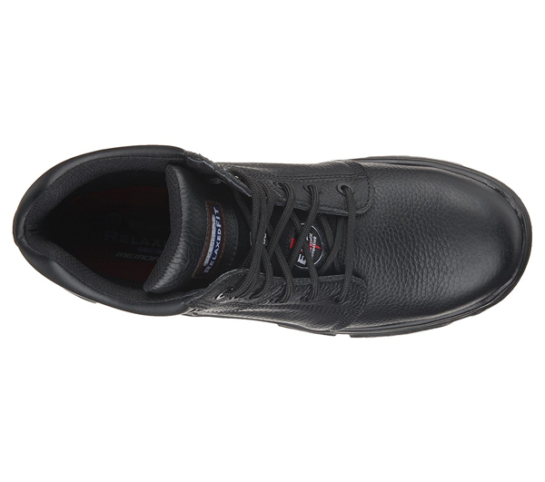 Skechers Men Work: Relaxed Fit Burgin Comp Toe Black