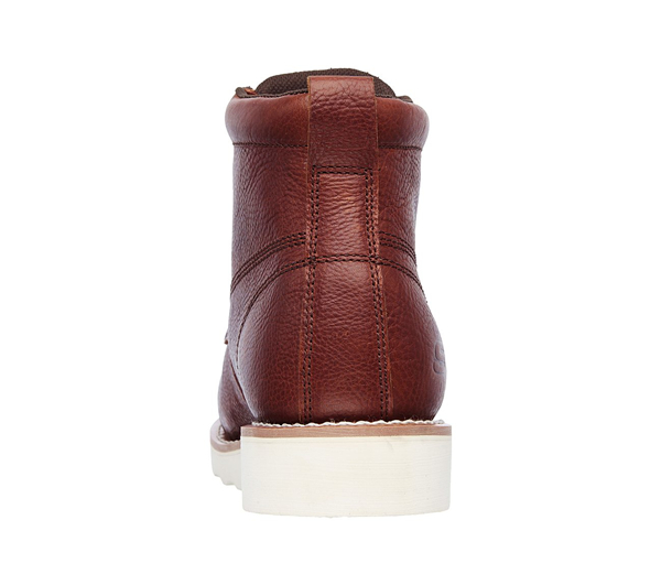 Skechers Men Work: Relaxed Fit Pettus - Grafford Red/Brown