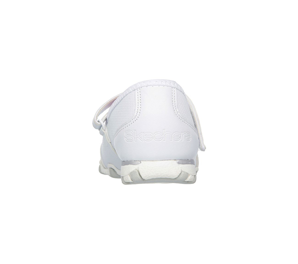 Skechers Girls Bikers II - Campus Craze White