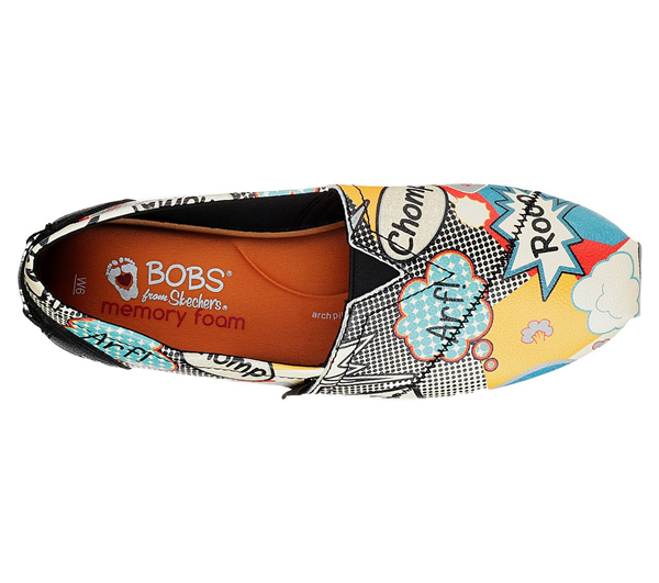 Skechers Women Bobs Plush - Super Pawers Natural/Multi