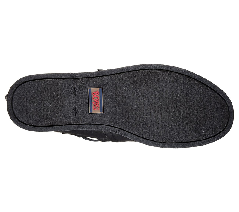 Skechers Women Bobs Chill Luxe - Buttoned Up Black