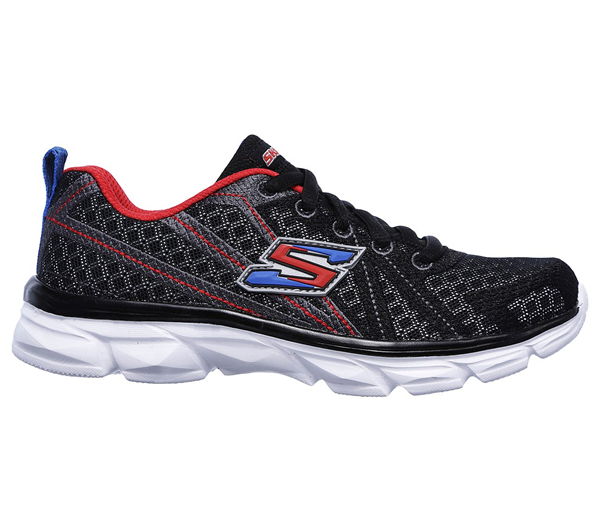 Skechers Boys Advance - Turbo Tread Black/Red/Blue
