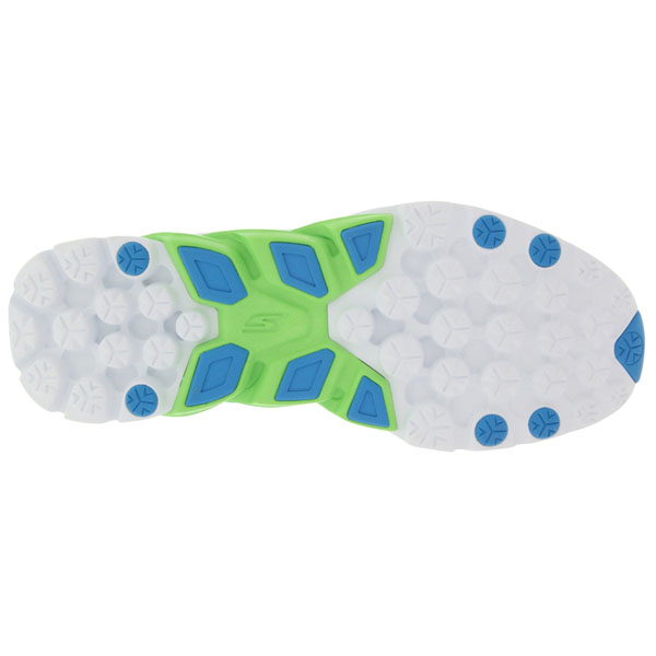 Skechers Men Extra Wide Fit (4E) Shoes - Lime/Blue