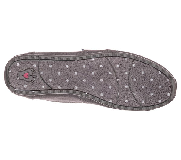 Skechers Women Bobs Plush - Peace and Love Charcoal