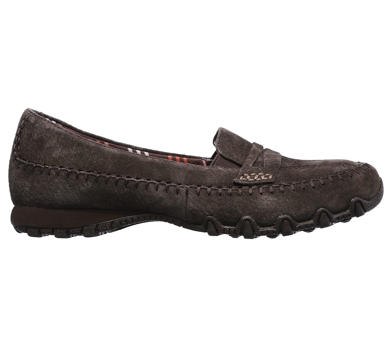 Skechers Women Relaxed Fit: Bikers - Penny Lane Chocolate