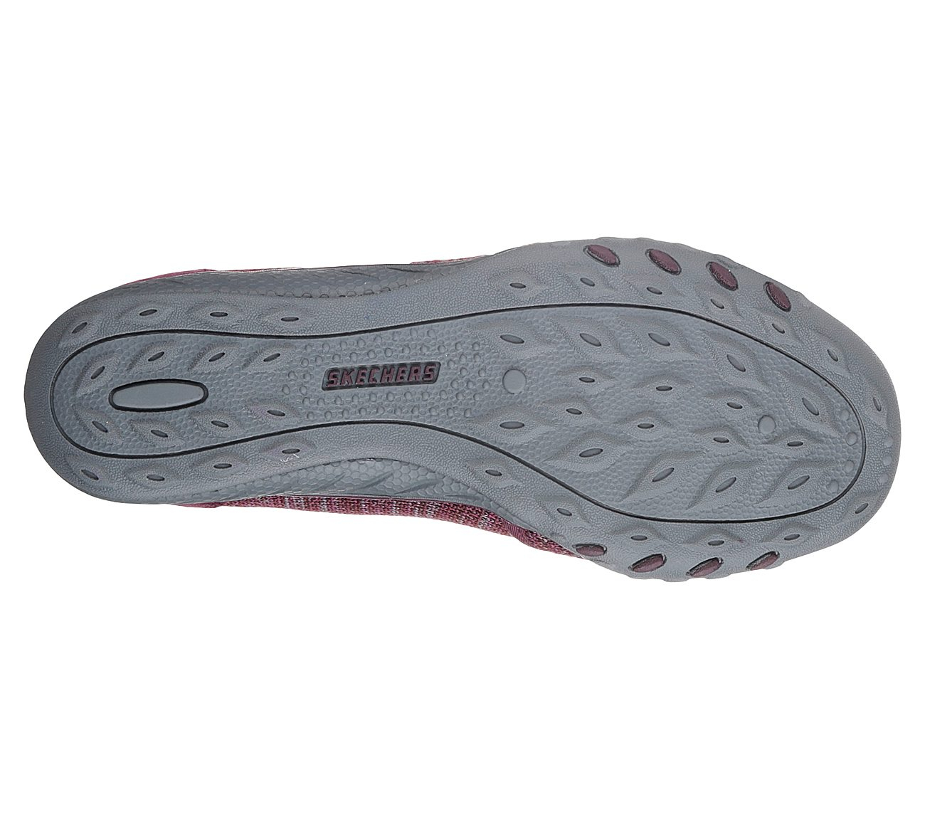 Skechers Women Relaxed Fit: Breathe Easy - Like Crazy Burgundy