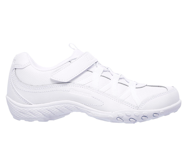 Skechers Girls Relaxed Fit: Breathe Easy - Head of Class White