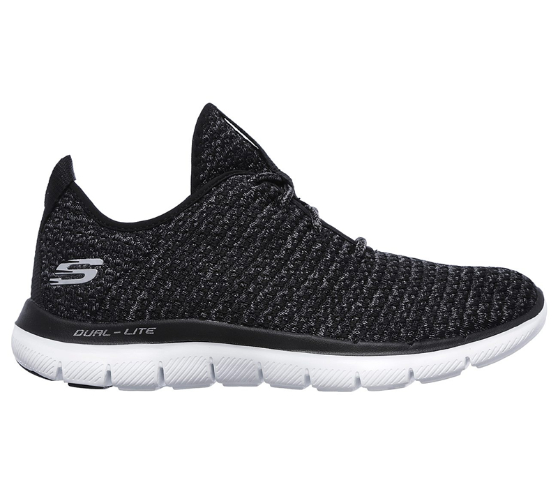 Skechers Women Flex Appeal 2.0 - Bold Move Black/White
