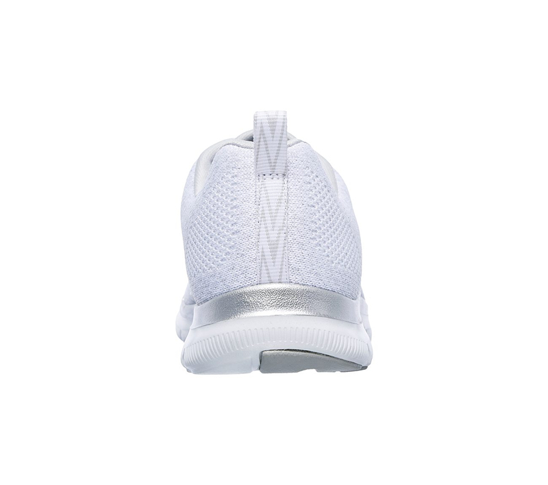 Skechers Women Flex Appeal 2.0 - Opening Night White/Sliver