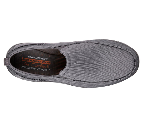 Skechers Men Relaxed Fit: Elected - Viking Gray