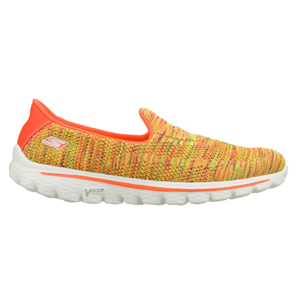 Skechers Women GOwalk 2 - Hypo Yellow/Multi