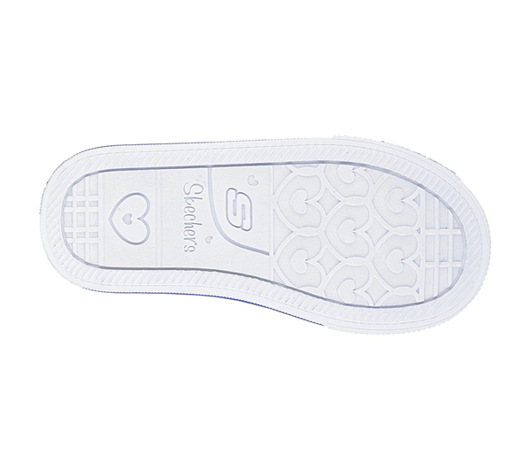 Skechers Girls Twinkle Toes: Shuffles - Dancing Daisy Denim/Multi