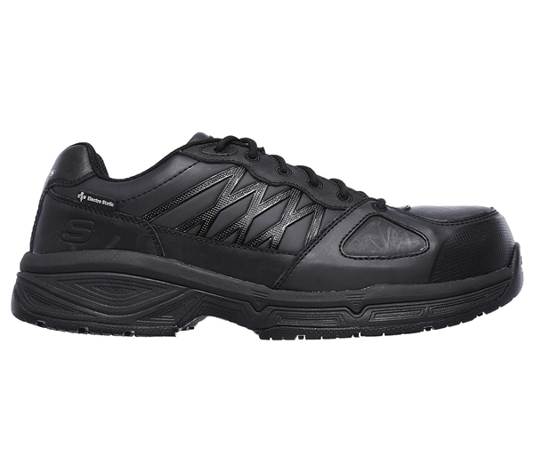 Skechers Men Work: Relaxed Fit Conroe - Broeck ESD Black