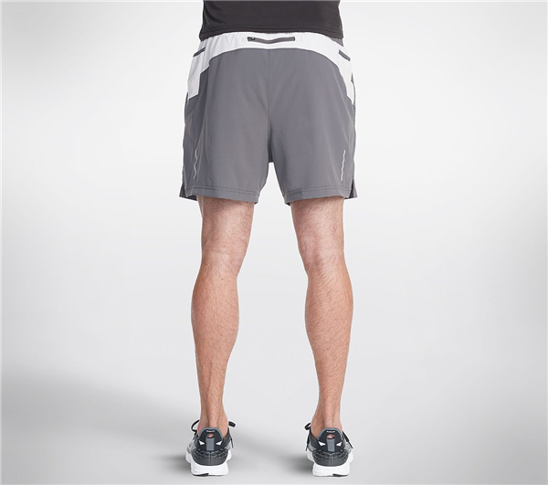 Skechers Men Distance 5-Inch Shorts Gray