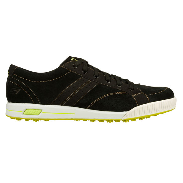 Skechers Men Extra Wide Fit (4E) Shoes - Drive Black/Lime