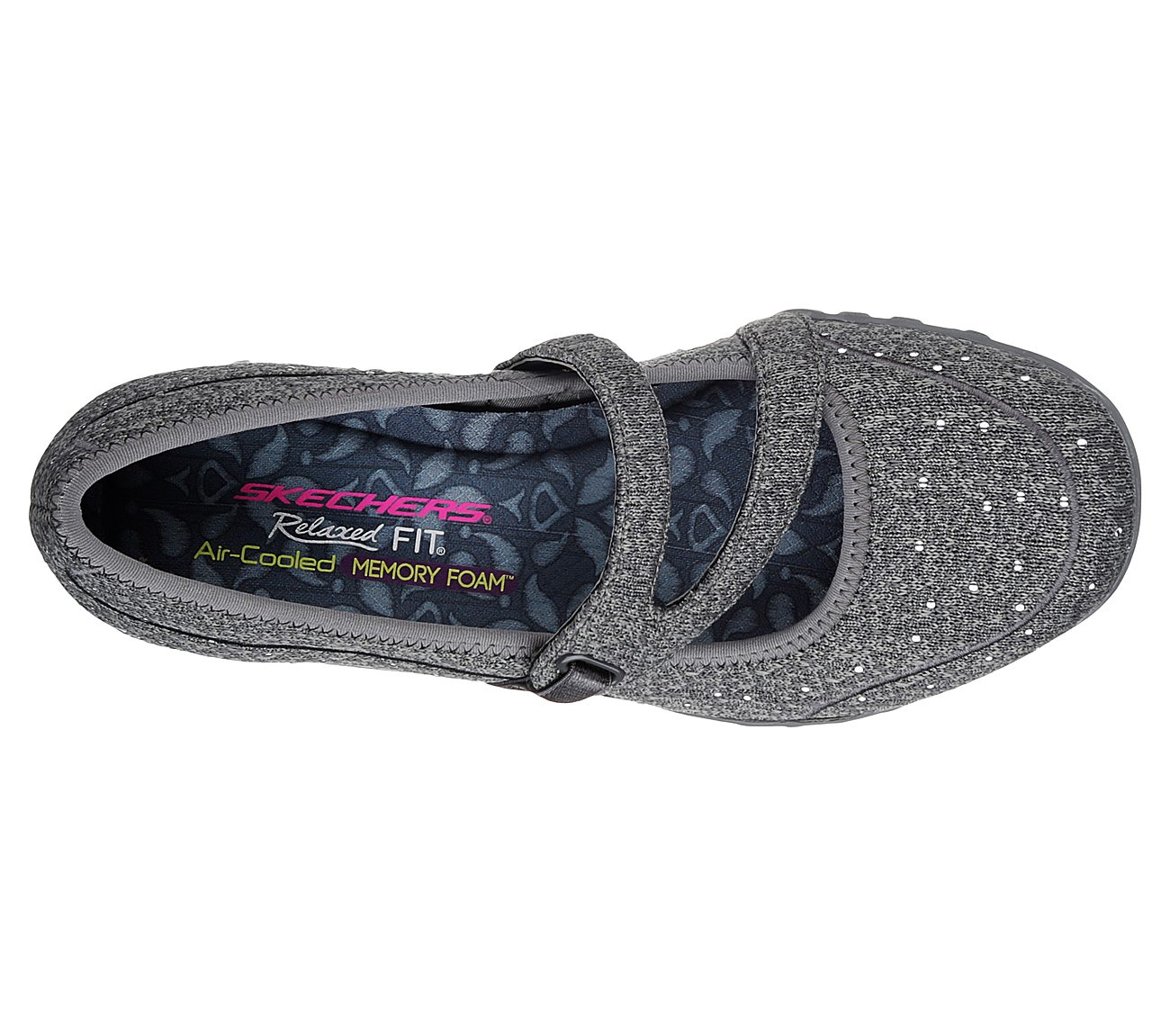 Skechers Women Relaxed Fit: Breathe Easy - Charmful Charcoal