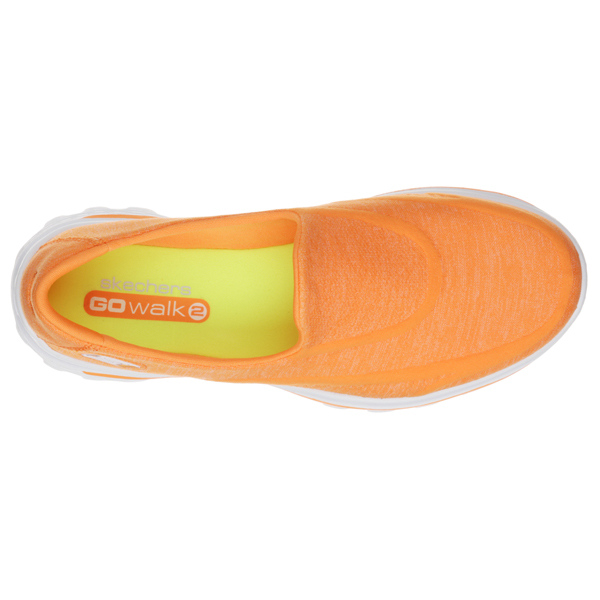 Skechers Women GOwalk 2 - Super Sock Orange