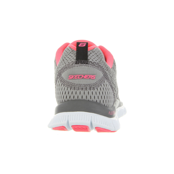 Skechers Women Flex Appeal - Obvious Choice Light Gray/Coral