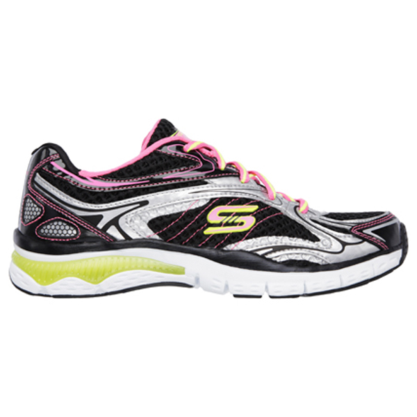 Skechers Women Relaxed Fit Sport: Prize Seeker Black/Pink