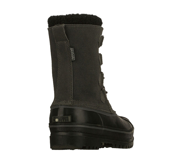 Skechers Men Boots: Revine - Hopkin Black/Charcoal